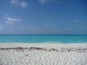 beach at cayo largo cuba caribbean sea