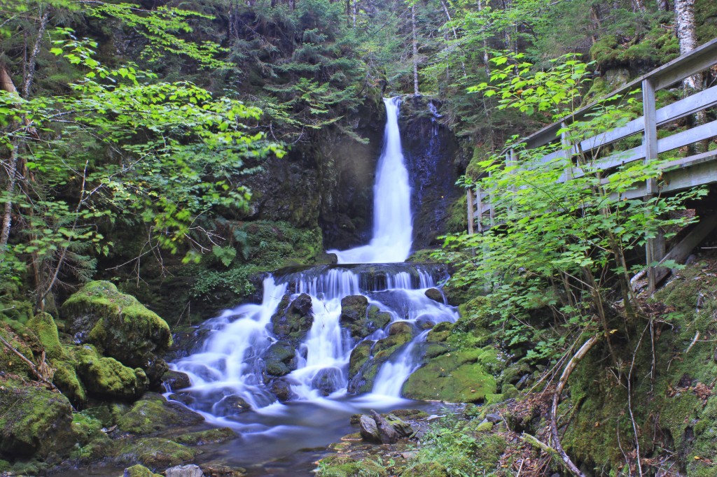 dickson brook waterfall fundy national park new brunswick