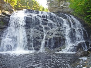 laverty falls trail fundy national park new brunswick