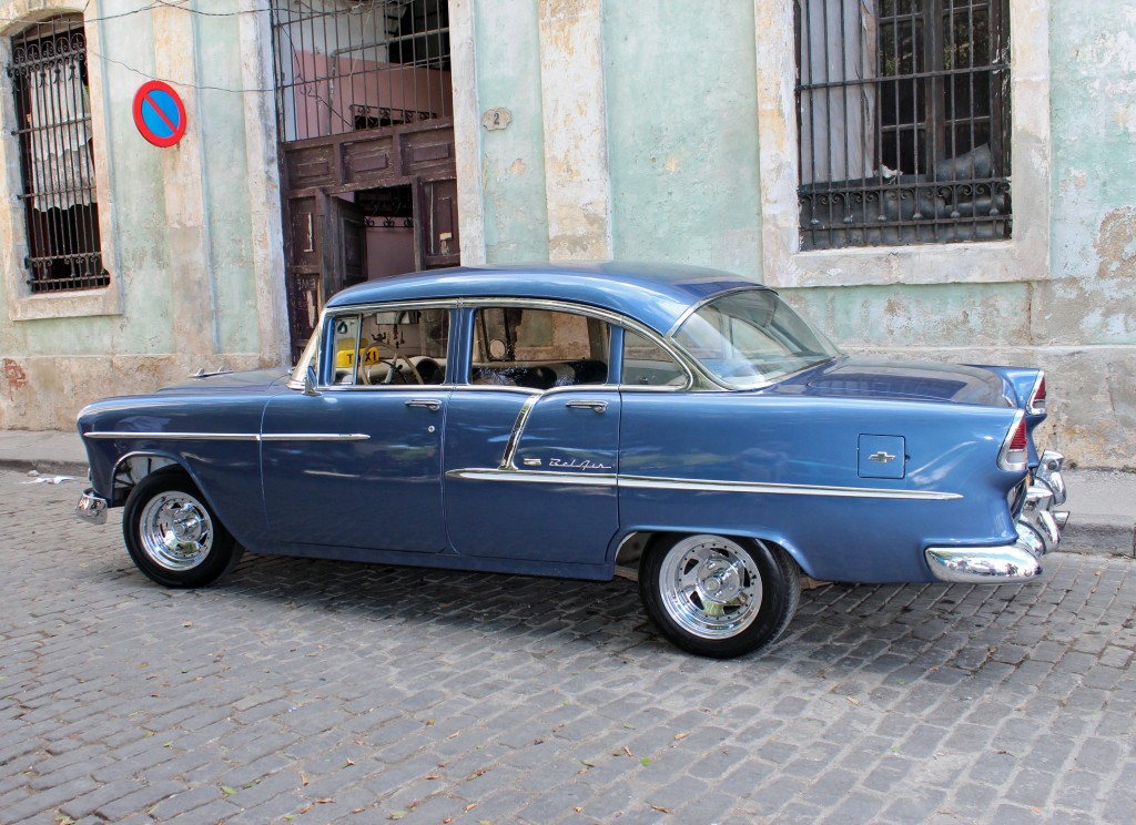 chevrolet belair havana cuba