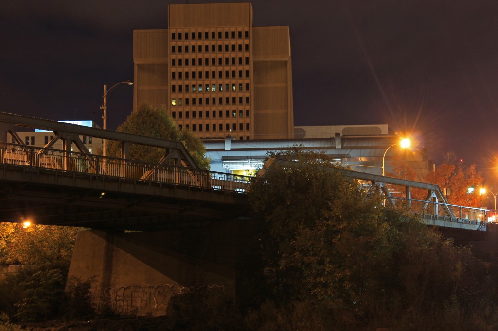 courthouse london ontario night thames river
