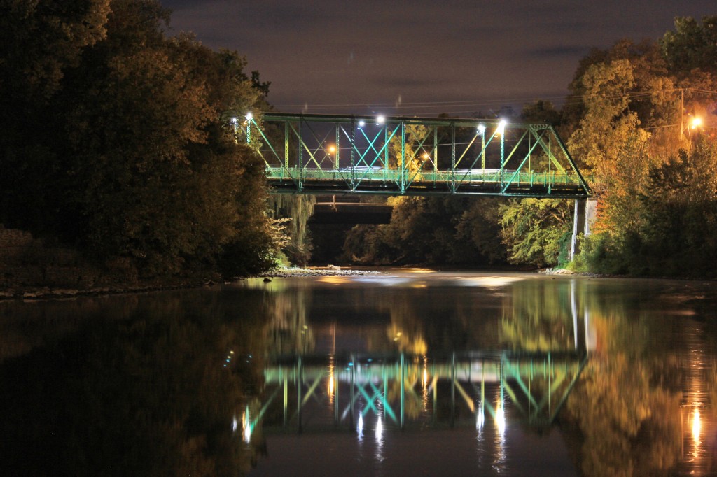 becher street king street thames river foot bridge london ontario