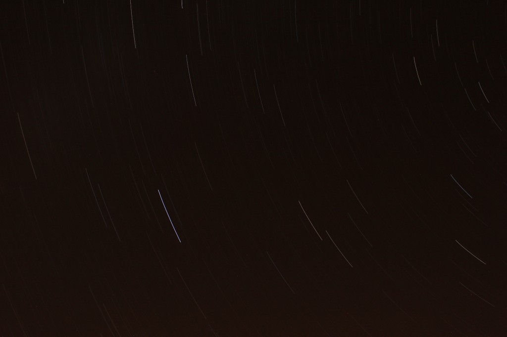 pine river provincial fishing area star trails