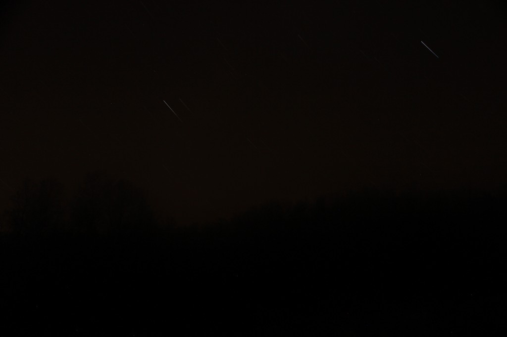 foggy lens star trails pine river provincial fishing area