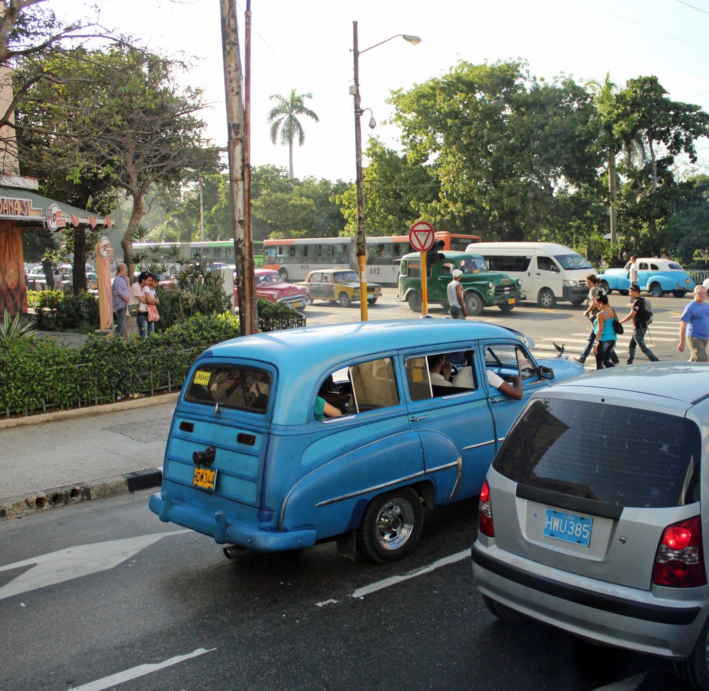 classic ford wagon havana cuba