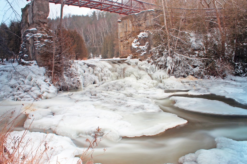 credit river waterfall forks of the credit provincial park
