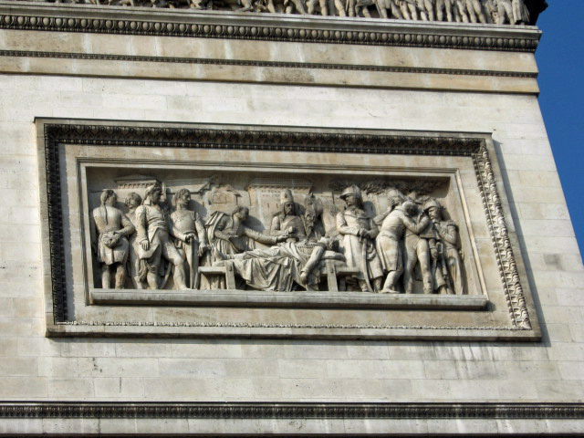 arc de triomphe relief sculpture