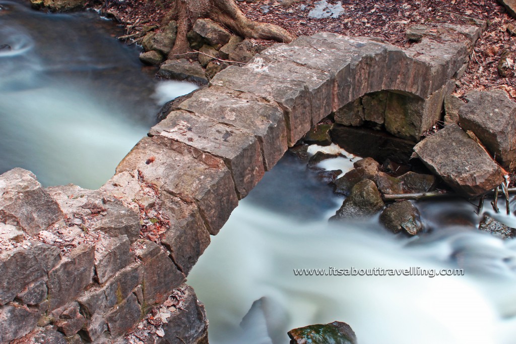 arch over black creek limehouse conservation area