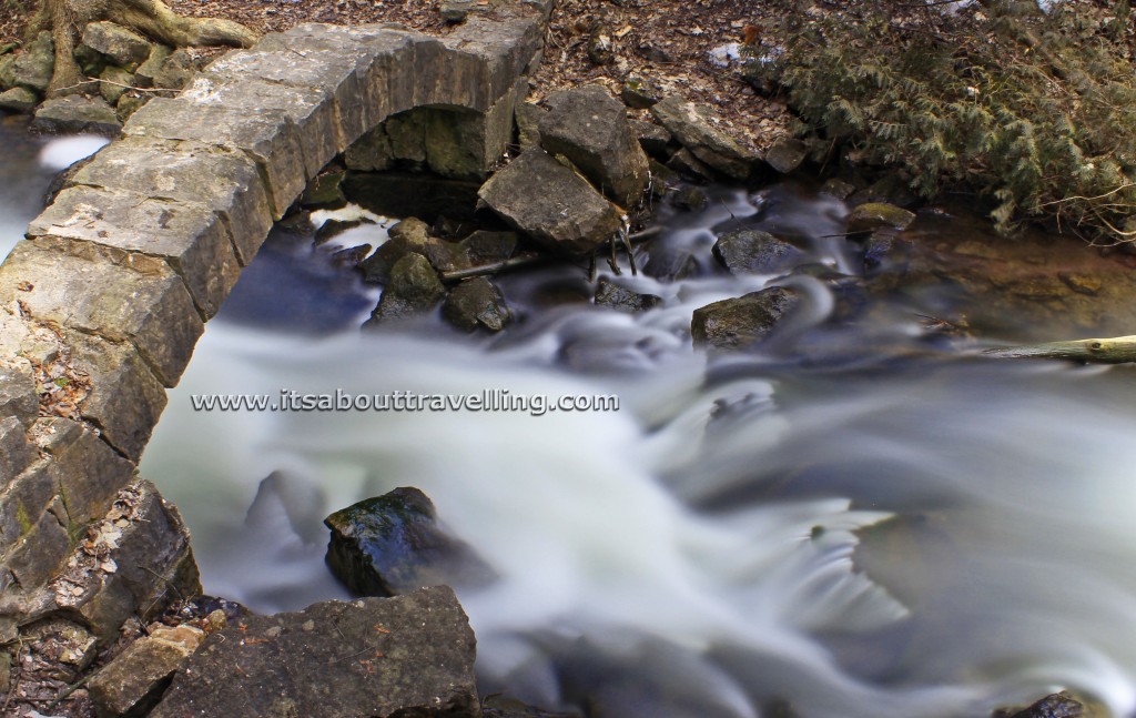 arch ruins at limehouse kilns