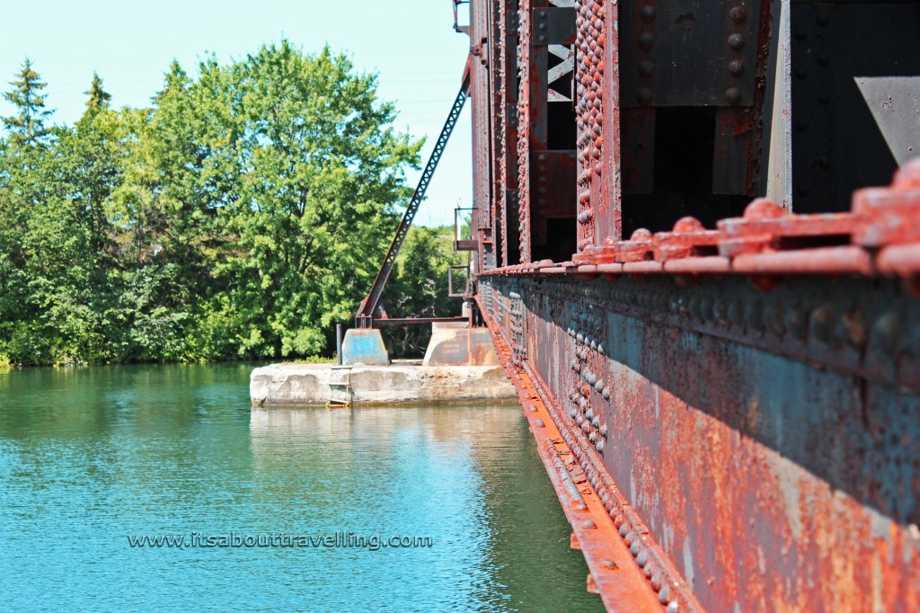 dain city rail lift bridge old welland canal