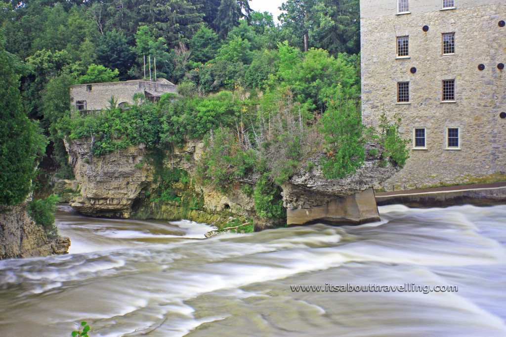 elora ontario grand river tooth of time waterfall