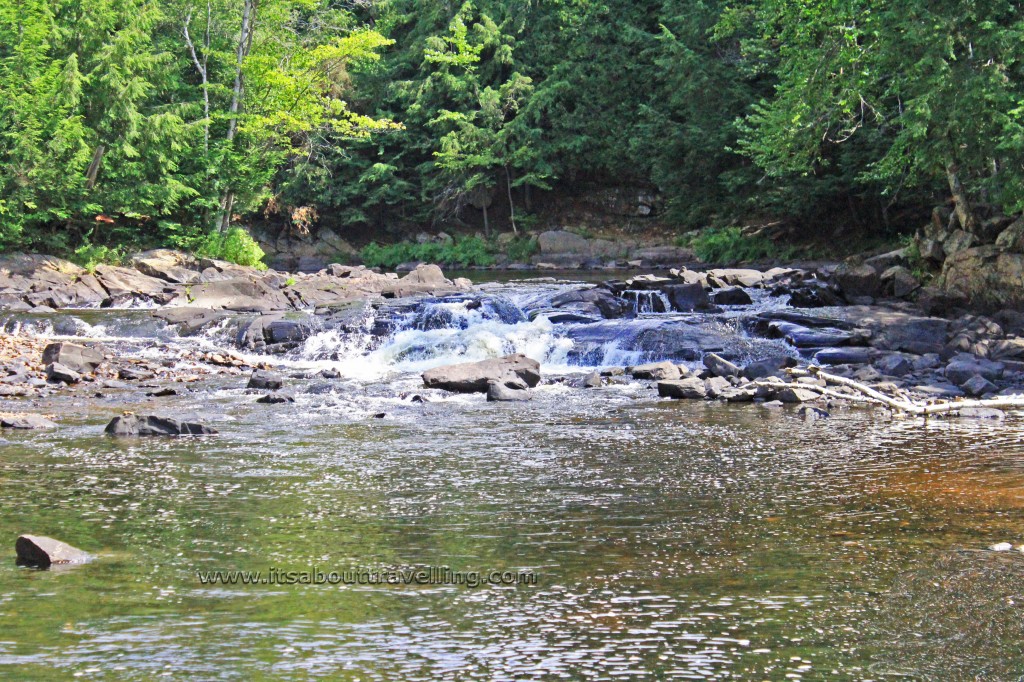 ragged falls oxtongue river provincial park