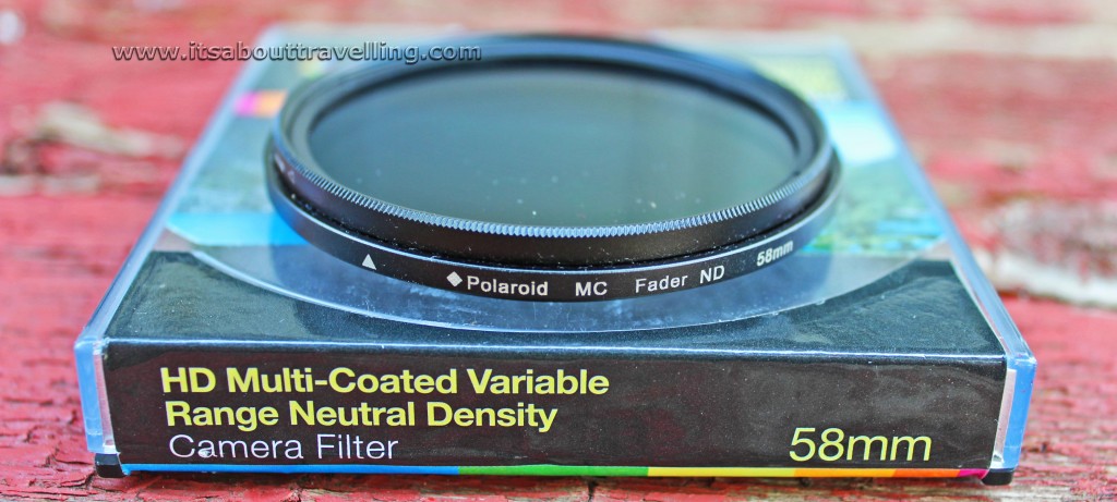 Polaroid - Optics 58mm HD Multicoated Variable-Range Neutral Density Fader Filter