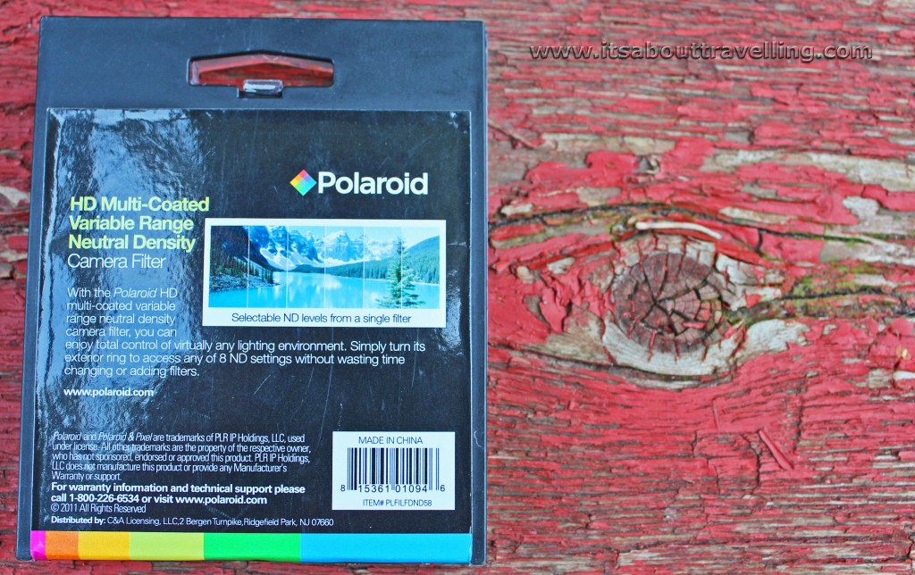 Polaroid - Optics 58mm HD Multicoated Variable-Range Neutral Density Fader Filter