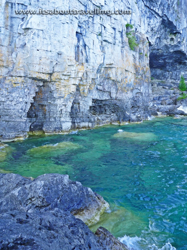 halfway log dump bruce peninsula national park