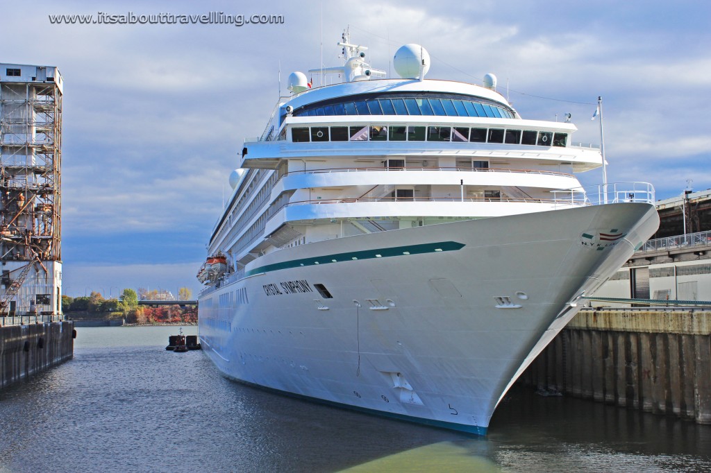 crystal symphony at montreal cruise port