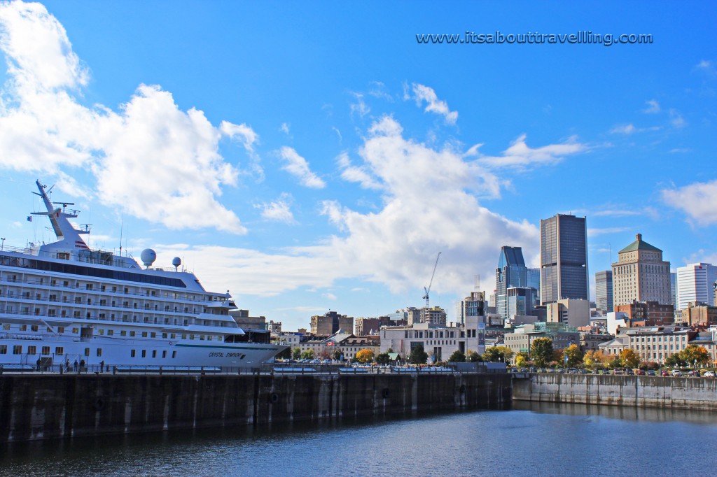 crystal symphony at montreal cruise port