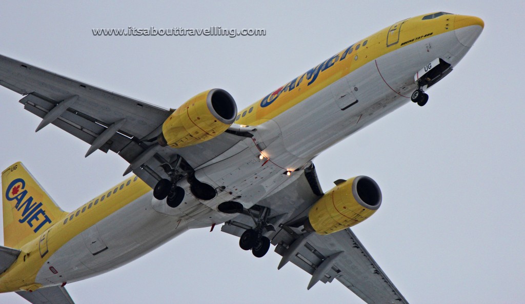 canjet boeing 737-800 toronto pearson