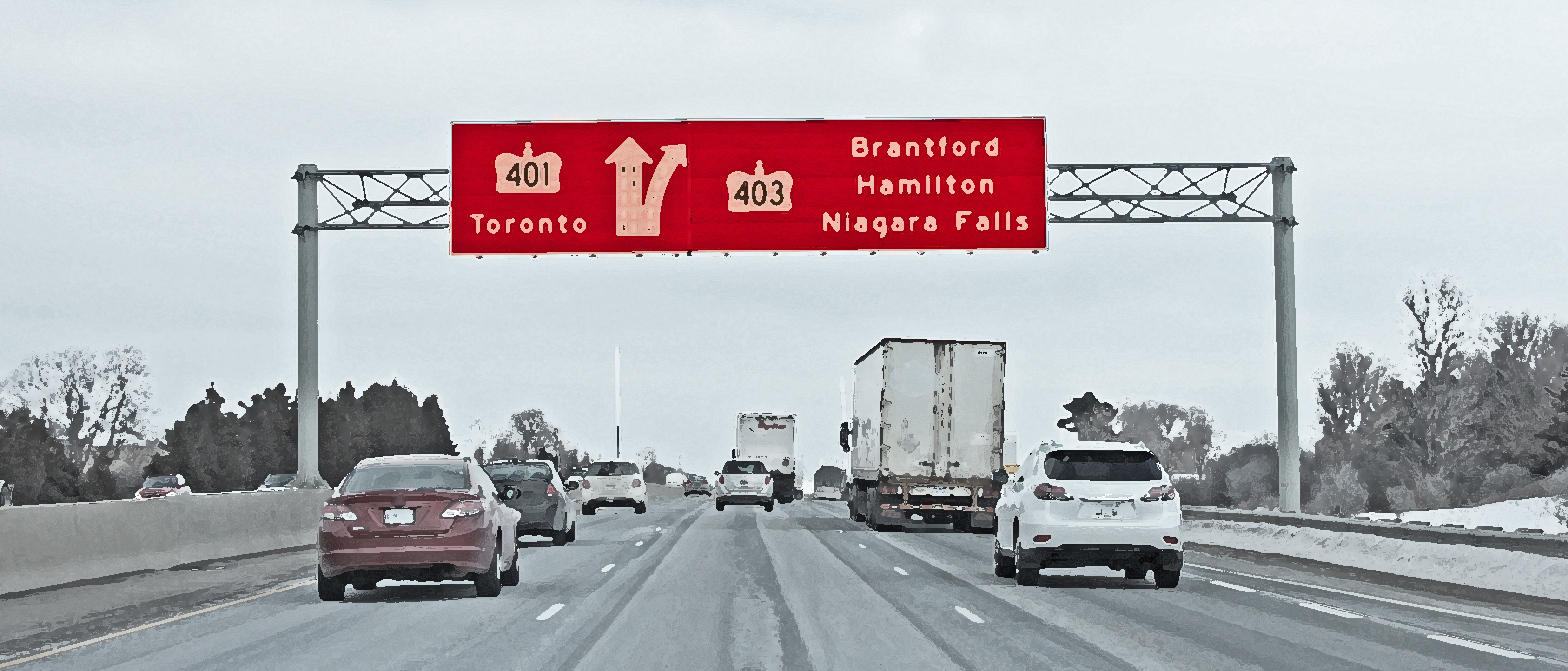 travel on 401 today