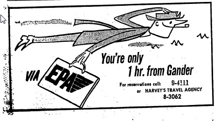 epa flight to gander