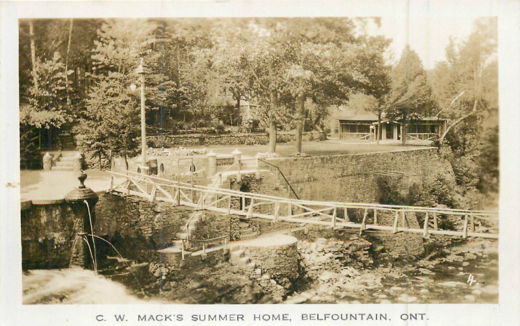 belfountain conservation area classic postcard