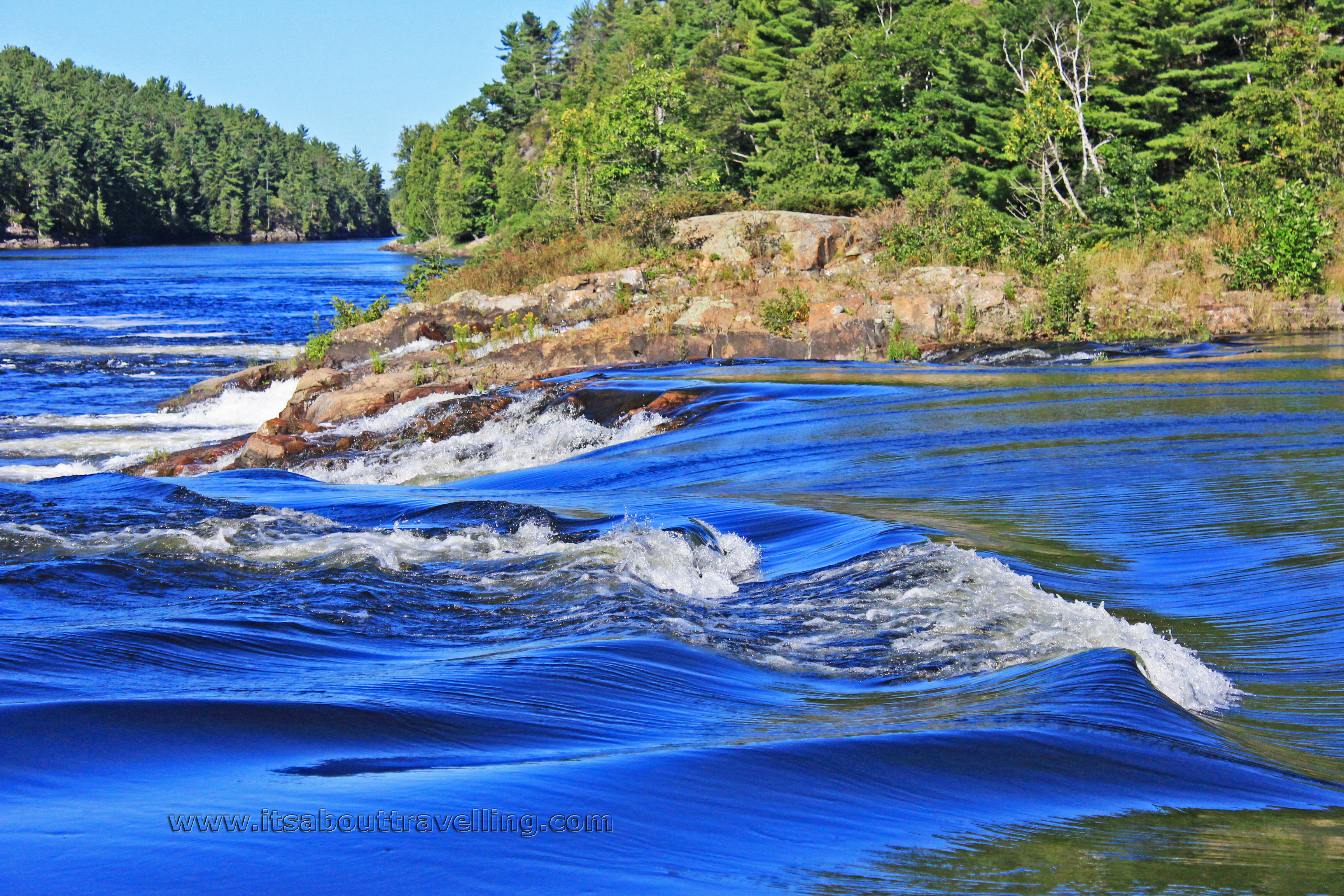 recollet falls french river provincial park