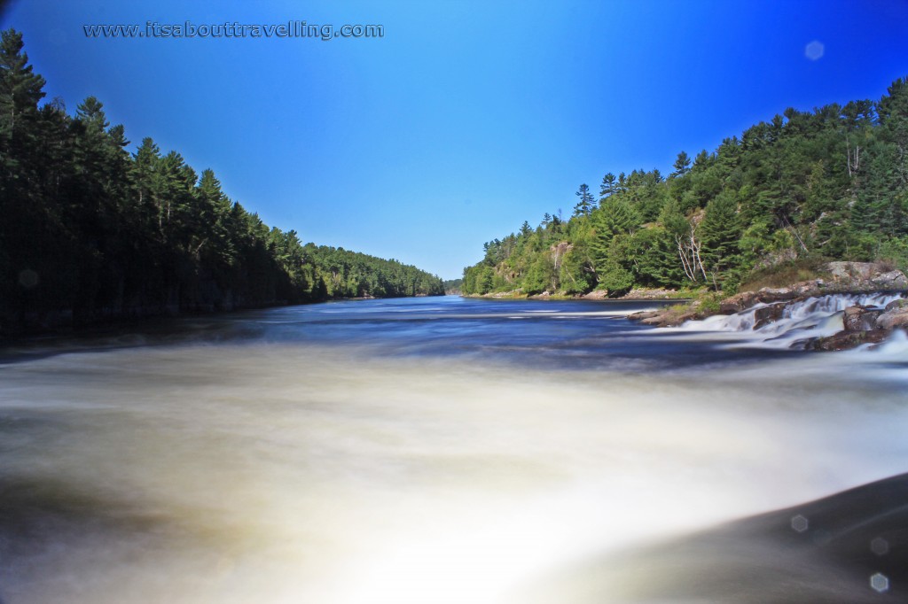 recollet falls french river provincial park