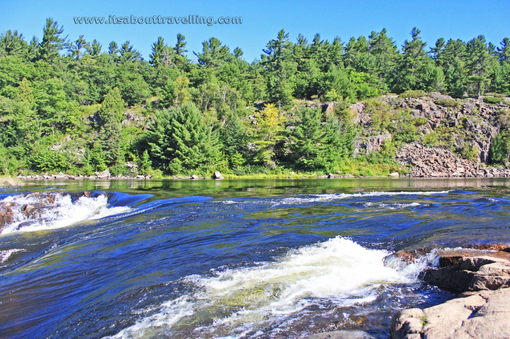recollet falls french river provincial park