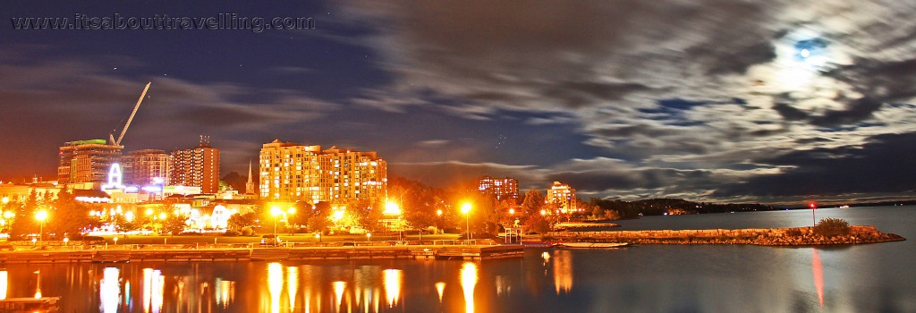lake simcoe barrie ontario long exposure night image