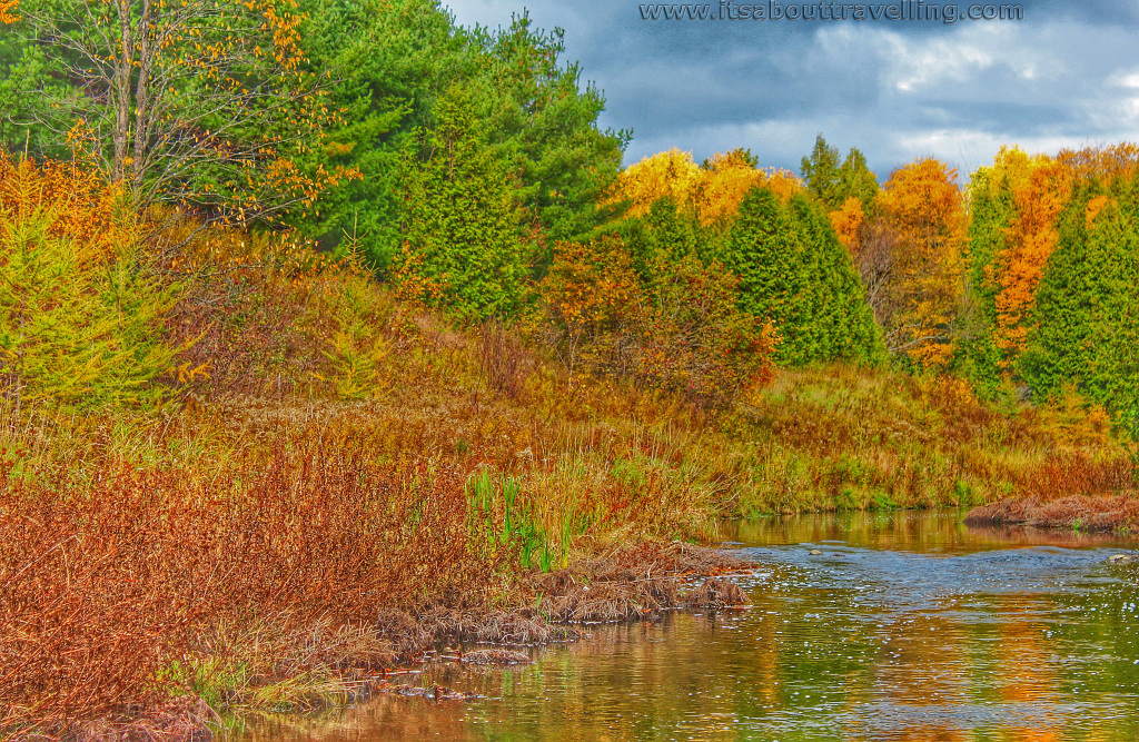credit river autumn colours snapseed