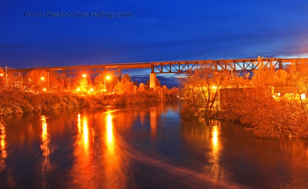 seguin river parry sound train trestle
