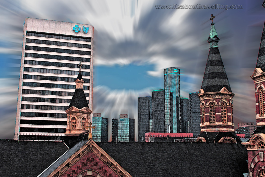 downtown detroit michigan
