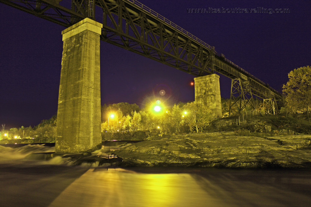 parry sound ontario train trestle