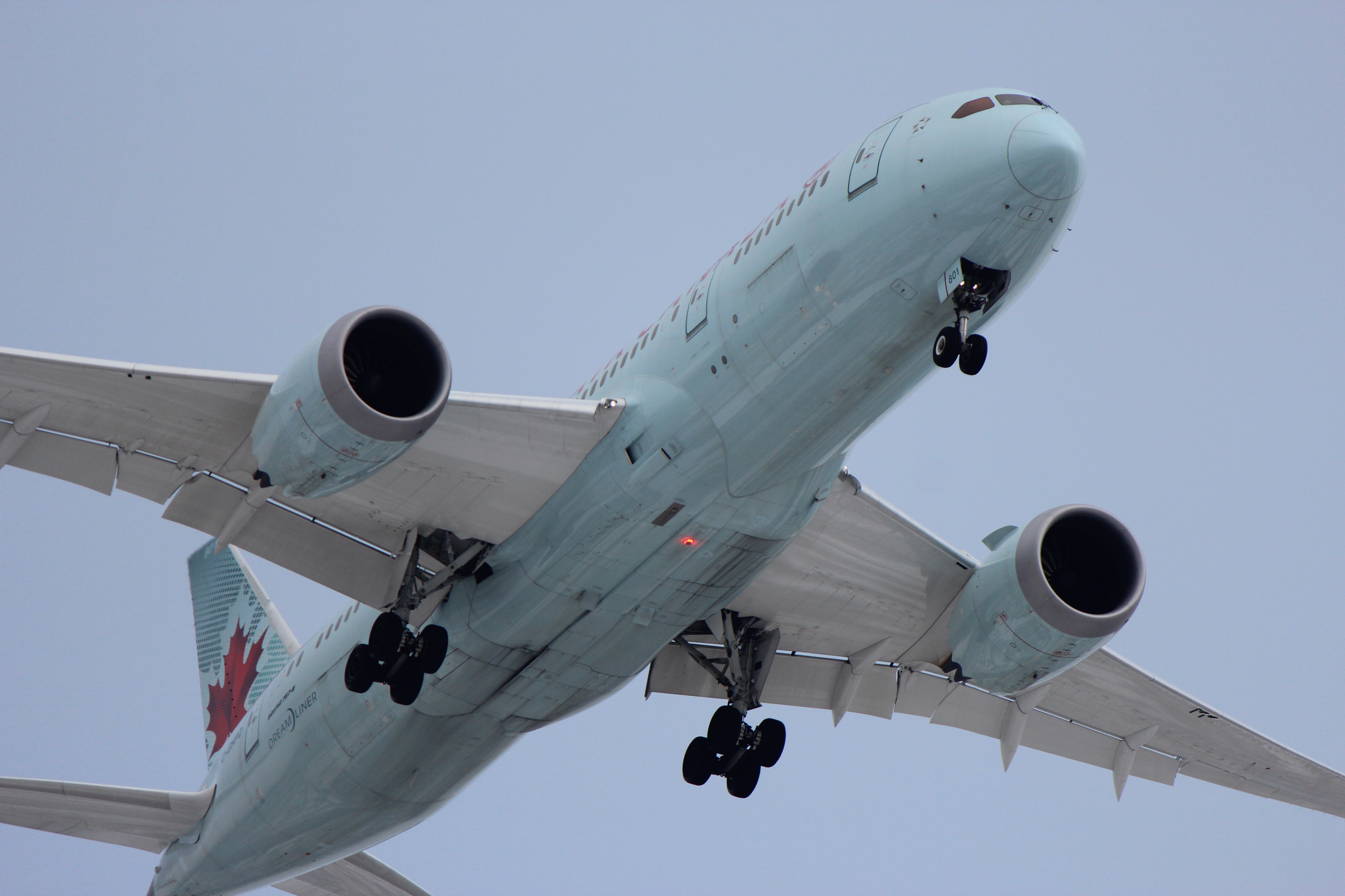 air canada boeing 787-8 dreamliner