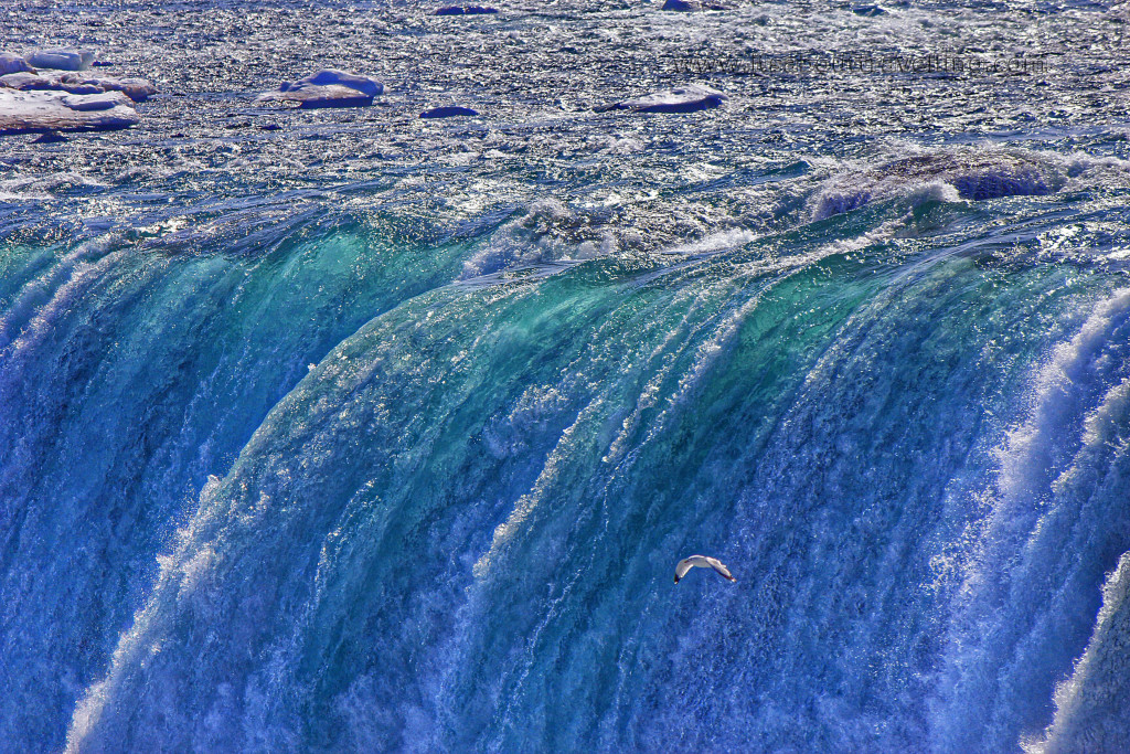 horseshoe falls crest high speed exposure