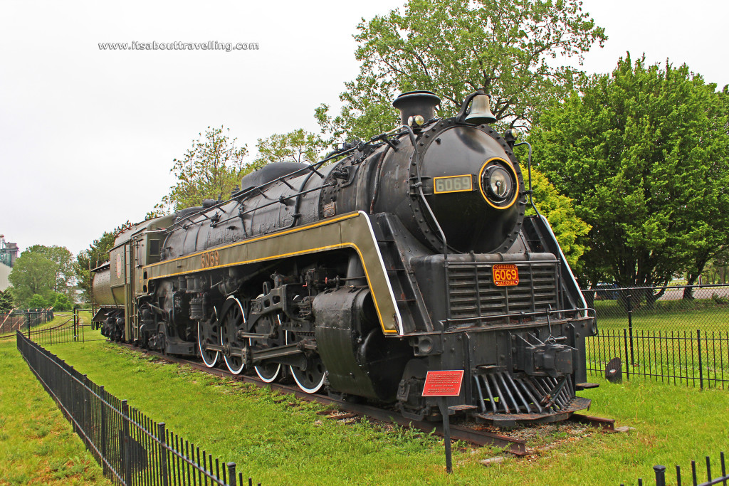 cn 6069 steam locomotive sarnia ontario