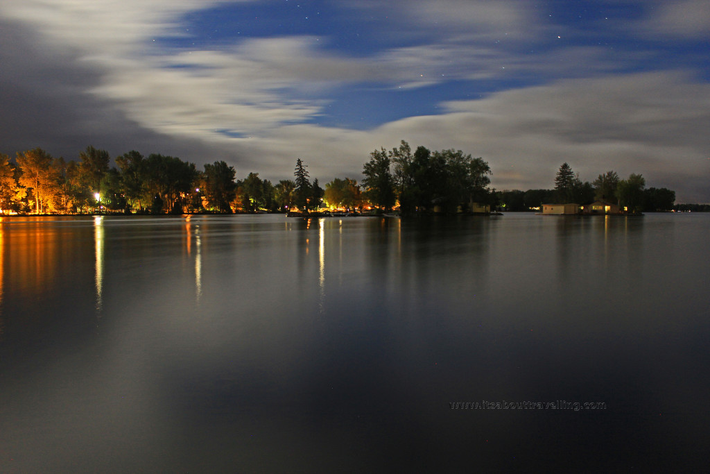 bobcaygeon ontario night image sturgeon lake