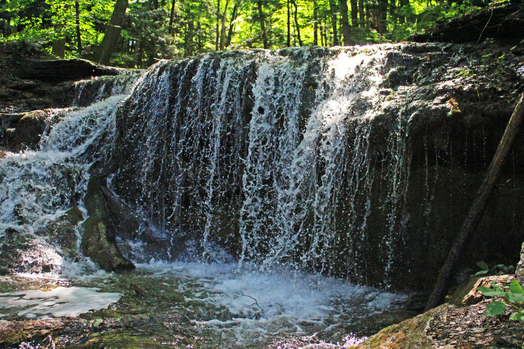 weavers creek falls harrison park owen sound ontario