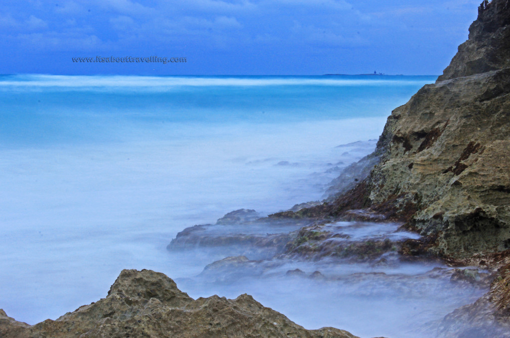 long exposure rough surf cayo santa maria cuba