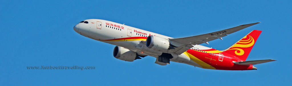 hainan airlines boeing 787-8 dreamliner