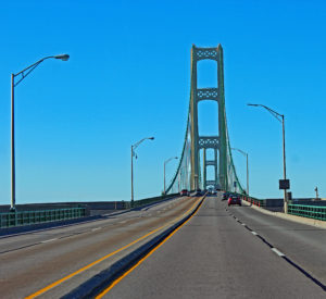 mackinac bridge michigan usa