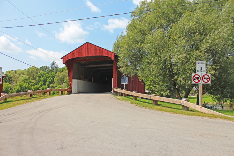 west montrose covered bridge regional municipality of waterloo, ontario, canada