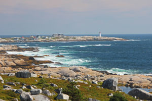 peggy's cove nova scotia atlantic ocean