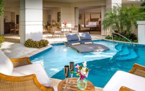 sandals resort swim up suite