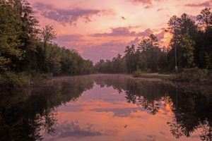 nogies creek morning blue hour bobcaygeon ontario