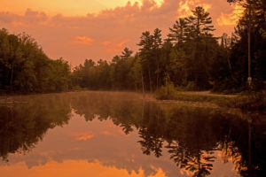nogies creek morning blue hour bobcaygeon ontario