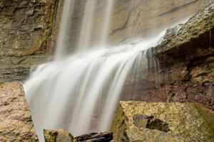 indian falls conservation area owen sound ontario canada waterfall