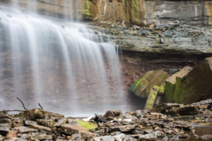 indian falls conservation area owen sound ontario canada waterfall