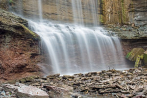 indian falls conservation area owen sound ontario canada waterfall