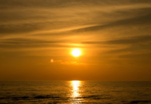 wasaga beach provincial park georgian bay ontario sunset